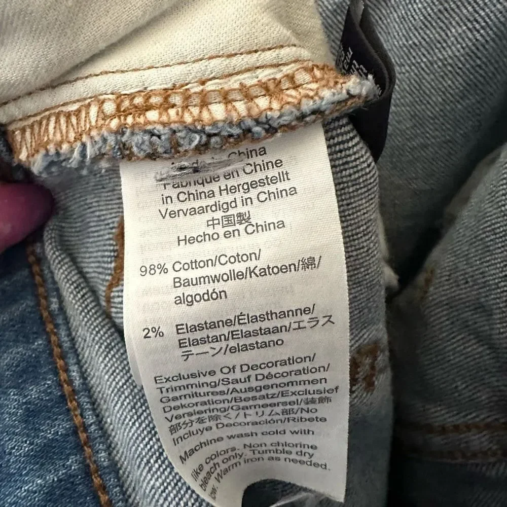 Madewell High Rise Slim Boyjean